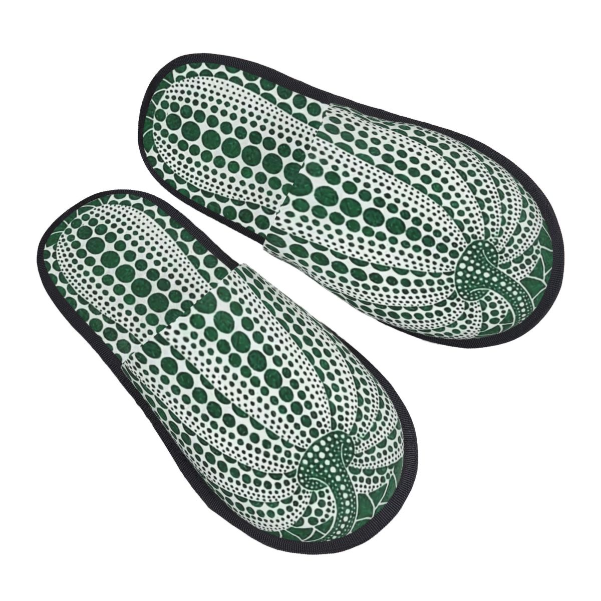 Men Shoes For Winter - Pink Polka Dot Yayoi Kusama Abstract