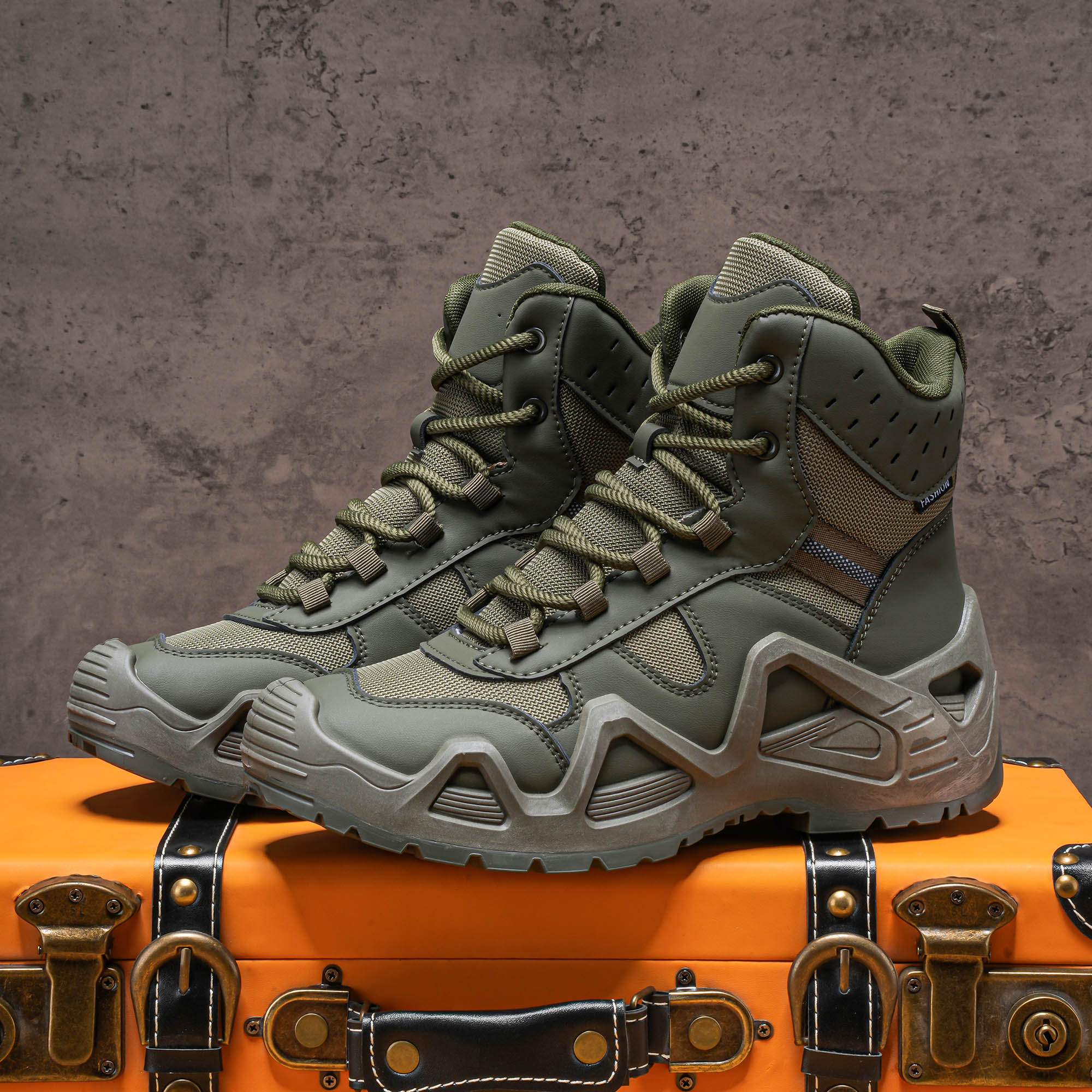 Men'S Shoes Low Top - Men's high top boots, hiking boots,