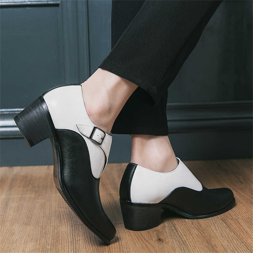 Shoes Heels Men - Normal Leather Ballroom Dancing Shoes Running
