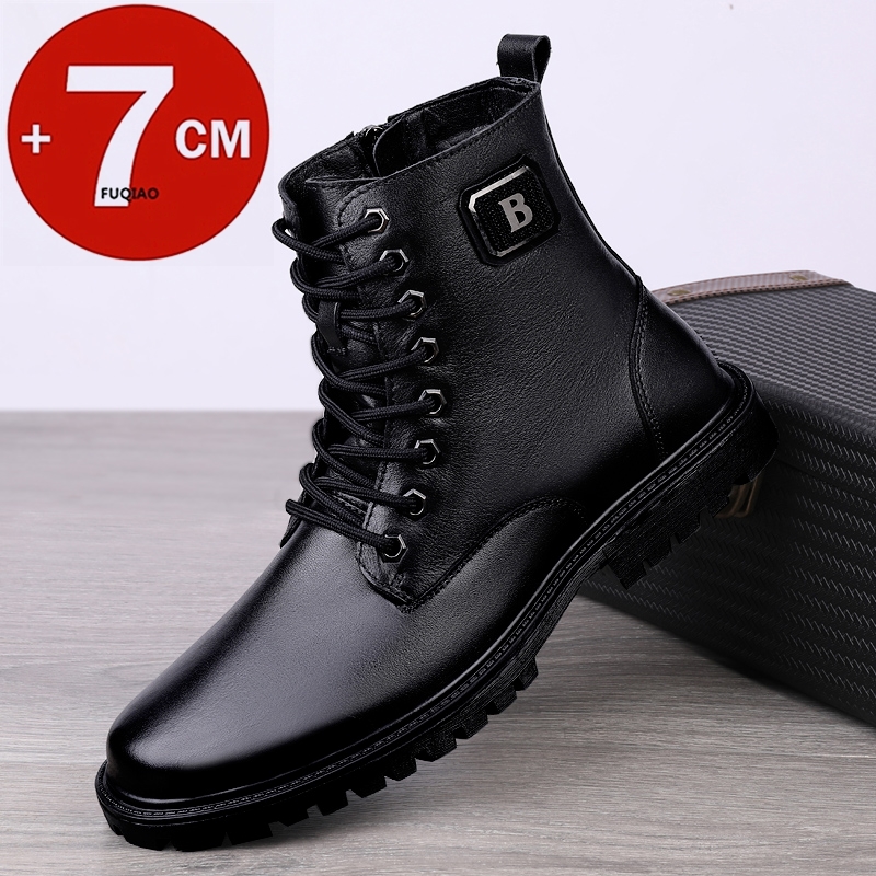 Men's Genuine Leather Elevator - đánh giá và giá Men'S Shoes Height Increase