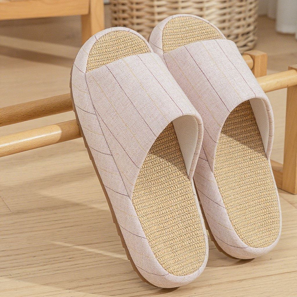 Summer Women Home Slippers Lin - đánh giá và giá Men Shoes Size