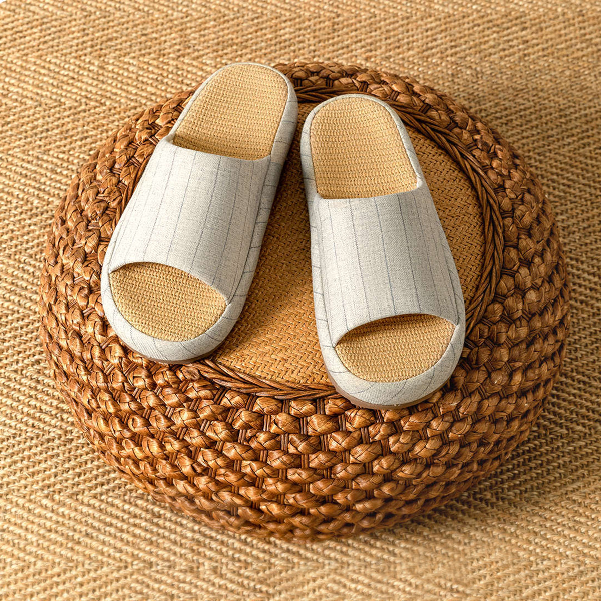 Summer Women Home Slippers Lin - đánh giá và giá Men Shoes Size