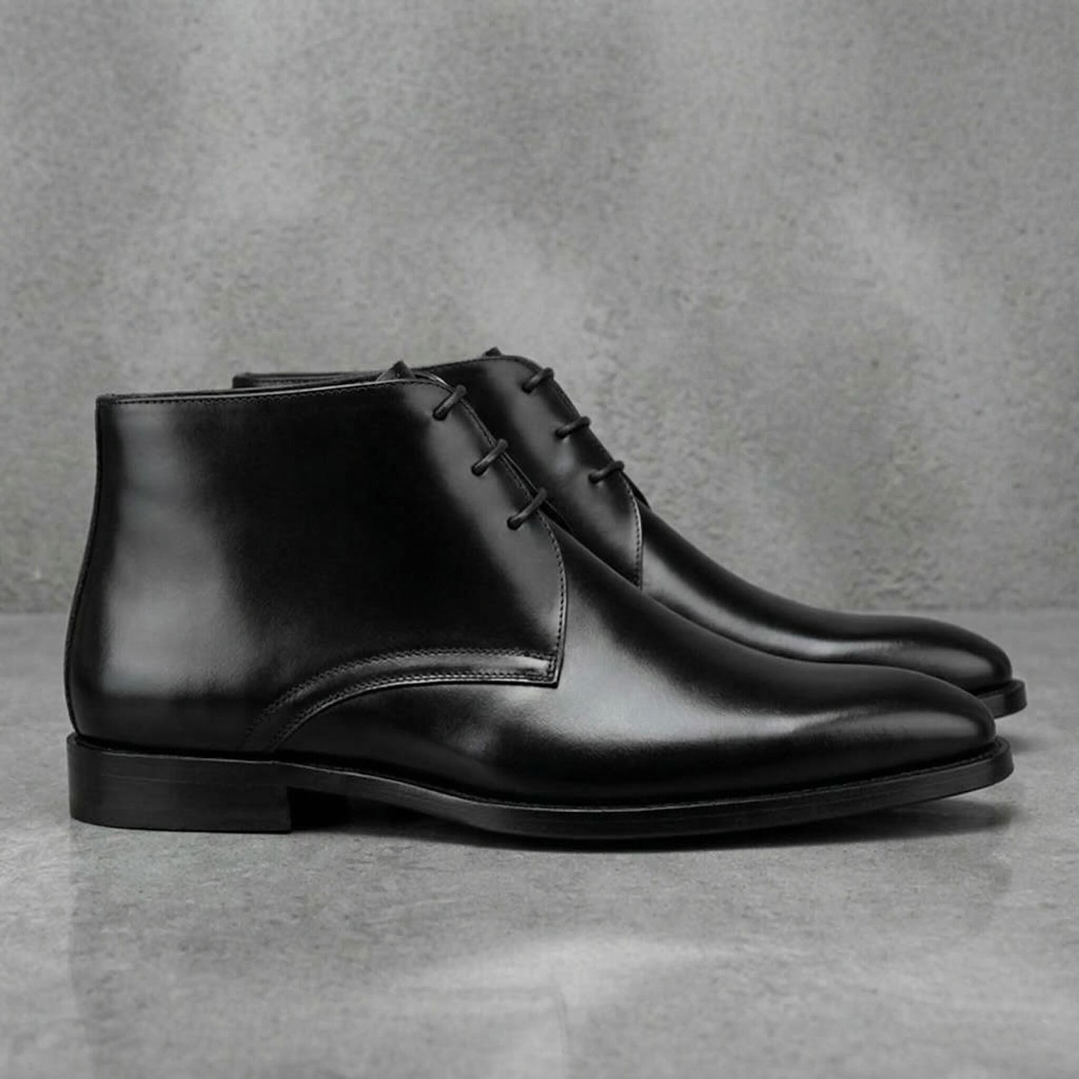 Men's Calf Leather Western Ank - đánh giá và giá Chelsea Boots Suede
