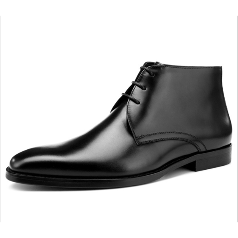 Men's Calf Leather Western Ank - đánh giá và giá Chelsea Boots Suede