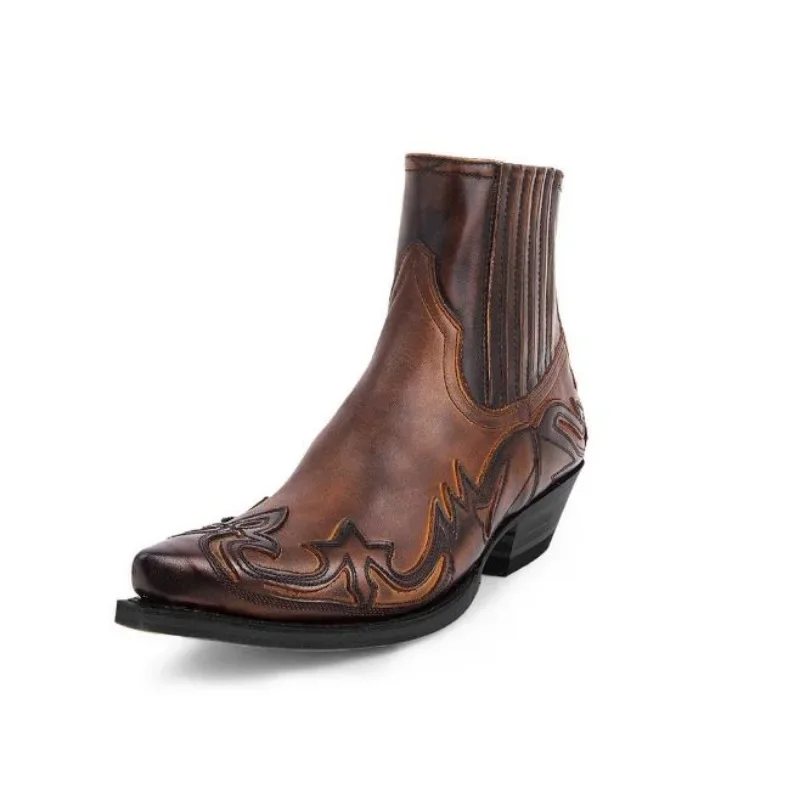 New Men's Boot Handmade Wedge  - đánh giá và giá Chelsea Boots Suede