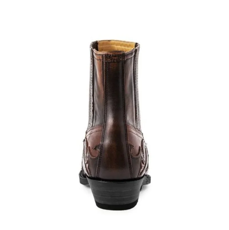 New Men's Boot Handmade Wedge  - đánh giá và giá Chelsea Boots Suede