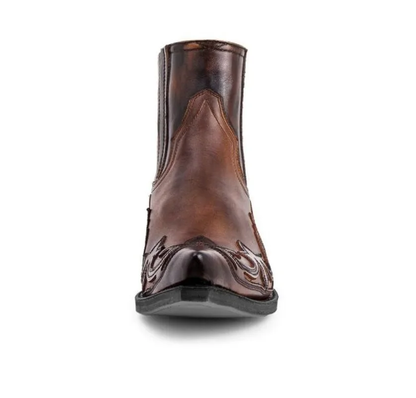 New Men's Boot Handmade Wedge  - đánh giá và giá Chelsea Boots Suede
