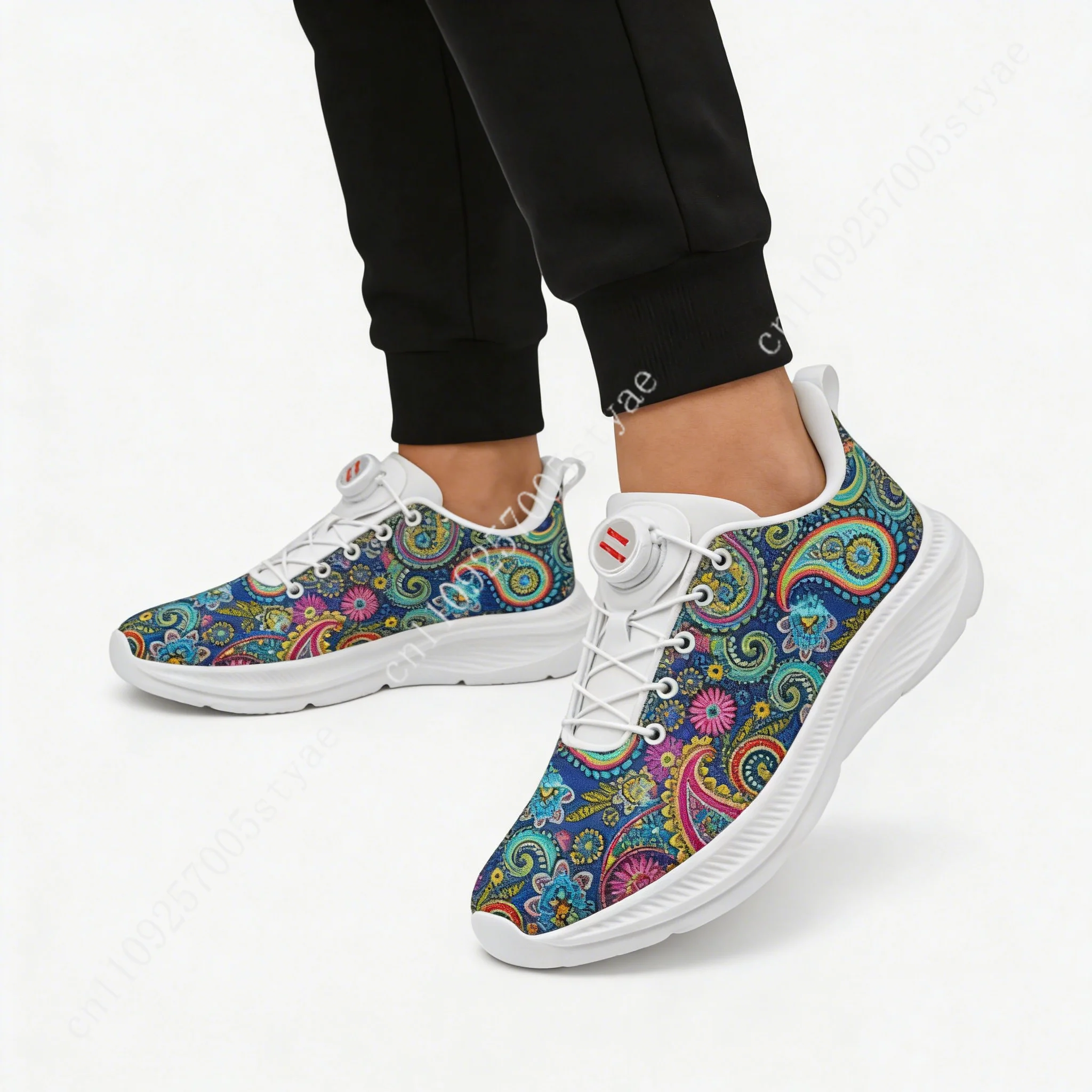 Bohemian Mandala Floral Print  - đánh giá và giá Men'S Shoes Lightweight