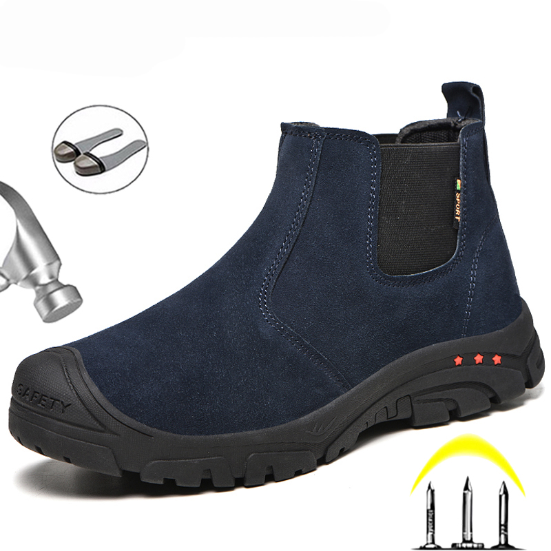 Work & Safety Boots Indestruct - đánh giá và giá Chelsea Boots Suede