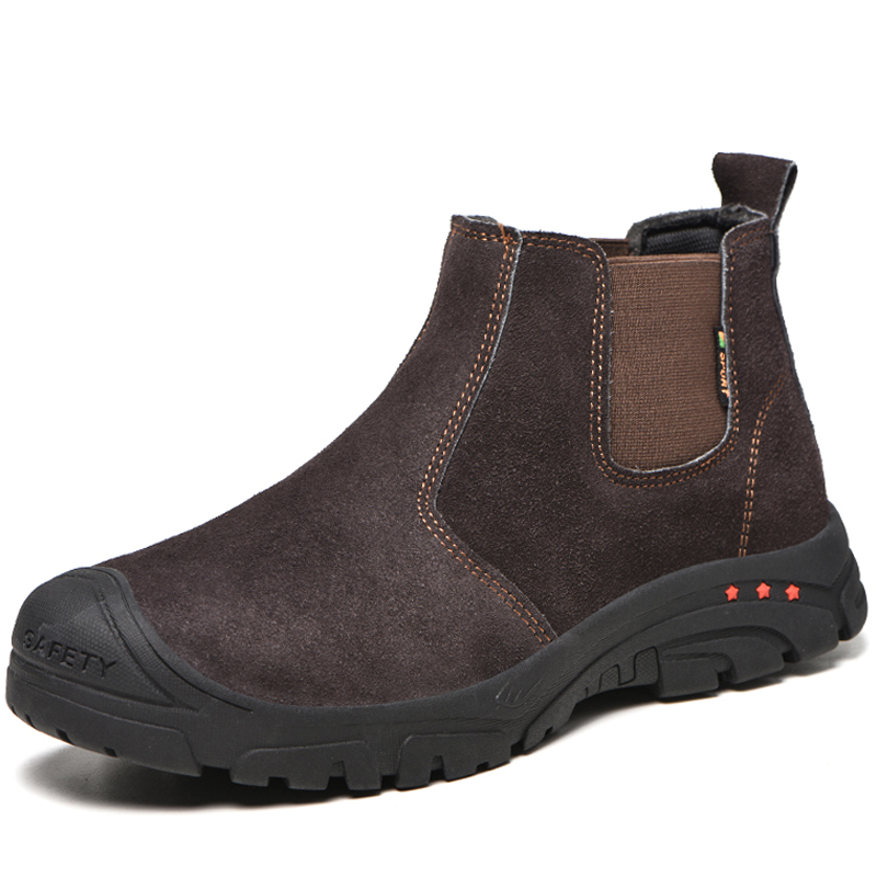 Work & Safety Boots Indestruct - đánh giá và giá Chelsea Boots Suede