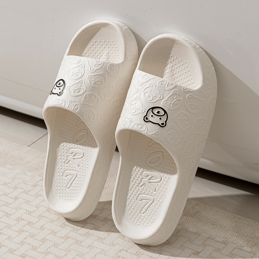 Printting Cute Bear Women Slip - đánh giá và giá Men Shoes Size