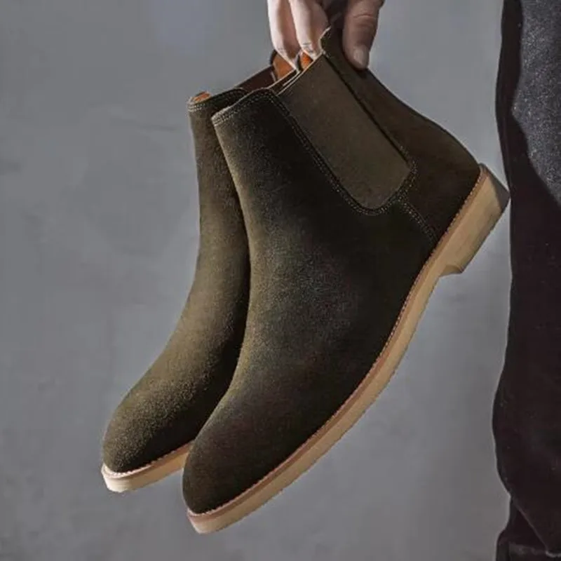 NEW Fashion Designer Chelsea B - đánh giá và giá Chelsea Boots Suede