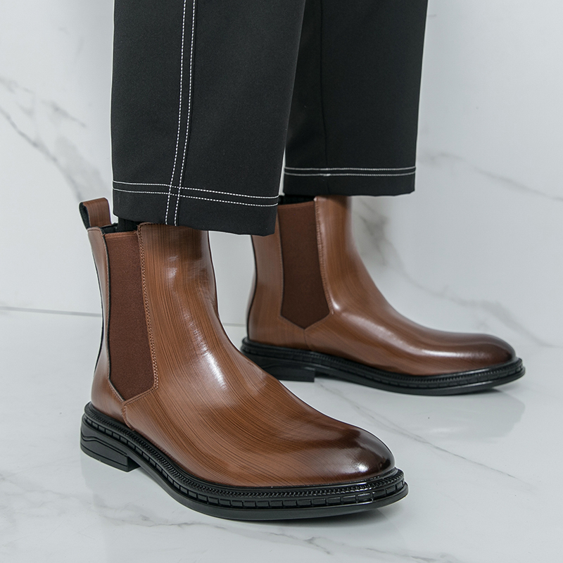 British Style Chelsea Men's Bo - đánh giá và giá Chelsea Boots Suede