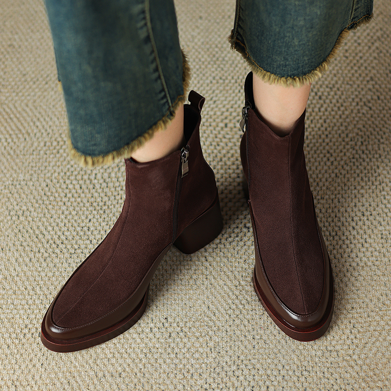 2025 New Women's Short Boots G - đánh giá và giá Chelsea Boots Suede