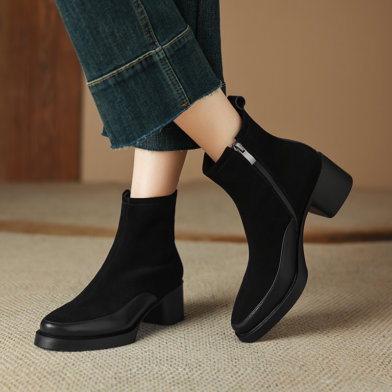 2025 New Women's Short Boots G - đánh giá và giá Chelsea Boots Suede