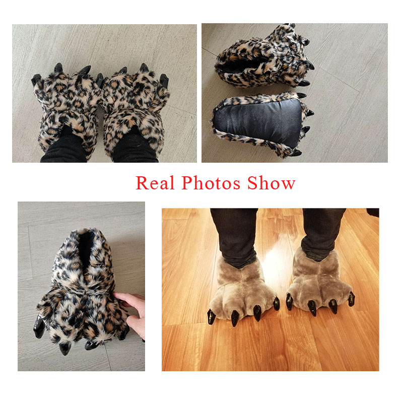 Size 35-43 Black Animal Paw Sh - đánh giá và giá Men Shoes Size