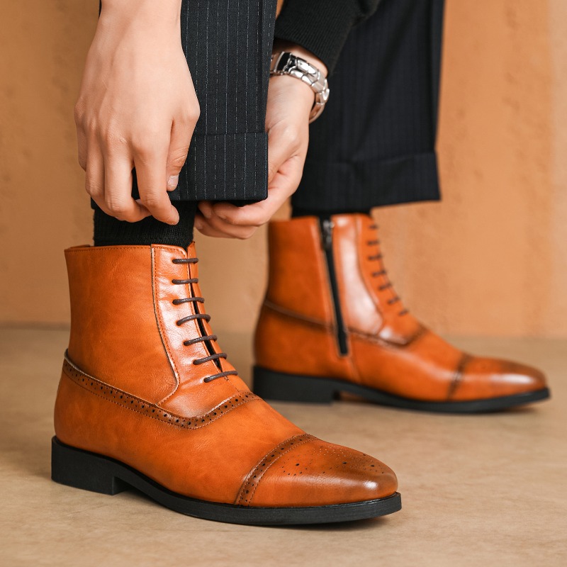 Luxury Men's Boots New High-to - đánh giá và giá Men'S Shoes Low Top