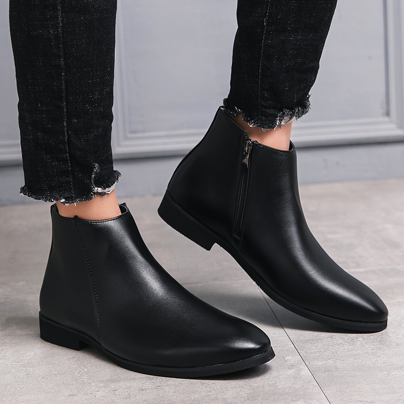 New minimalist riding boots me - đánh giá và giá Men Shoes Type