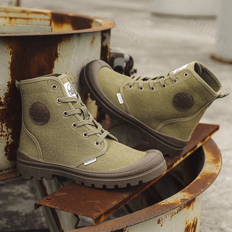 Men Canvas Shoes Fashion High  - đánh giá và giá Men'S Shoes Low Top