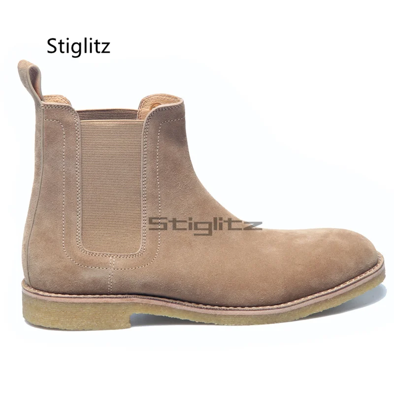 Men's Suede Leather Chelsea Bo - đánh giá và giá Chelsea Boots Suede