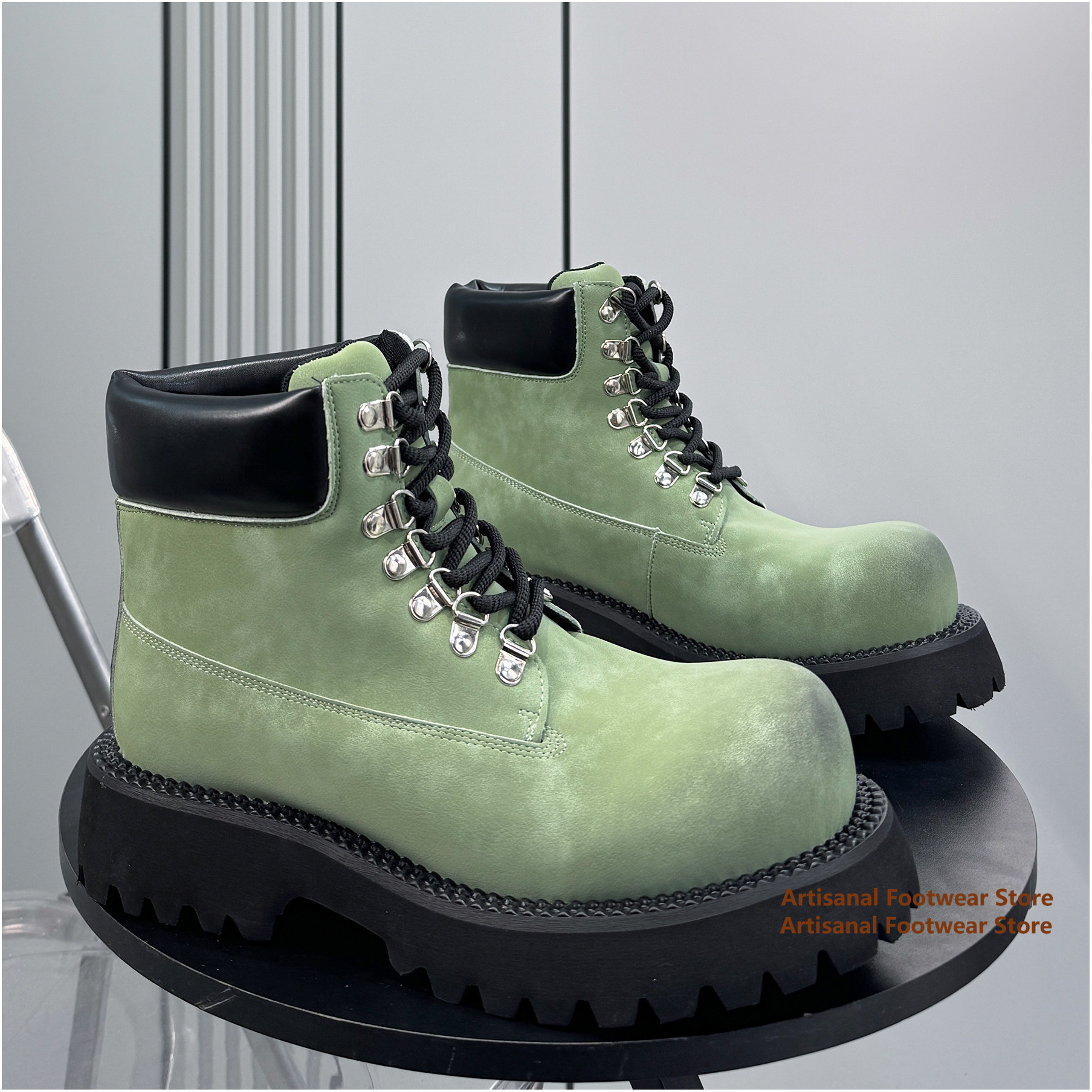 Thick-Soled High Top Men's Boo - đánh giá và giá Men'S Shoes Height Increase
