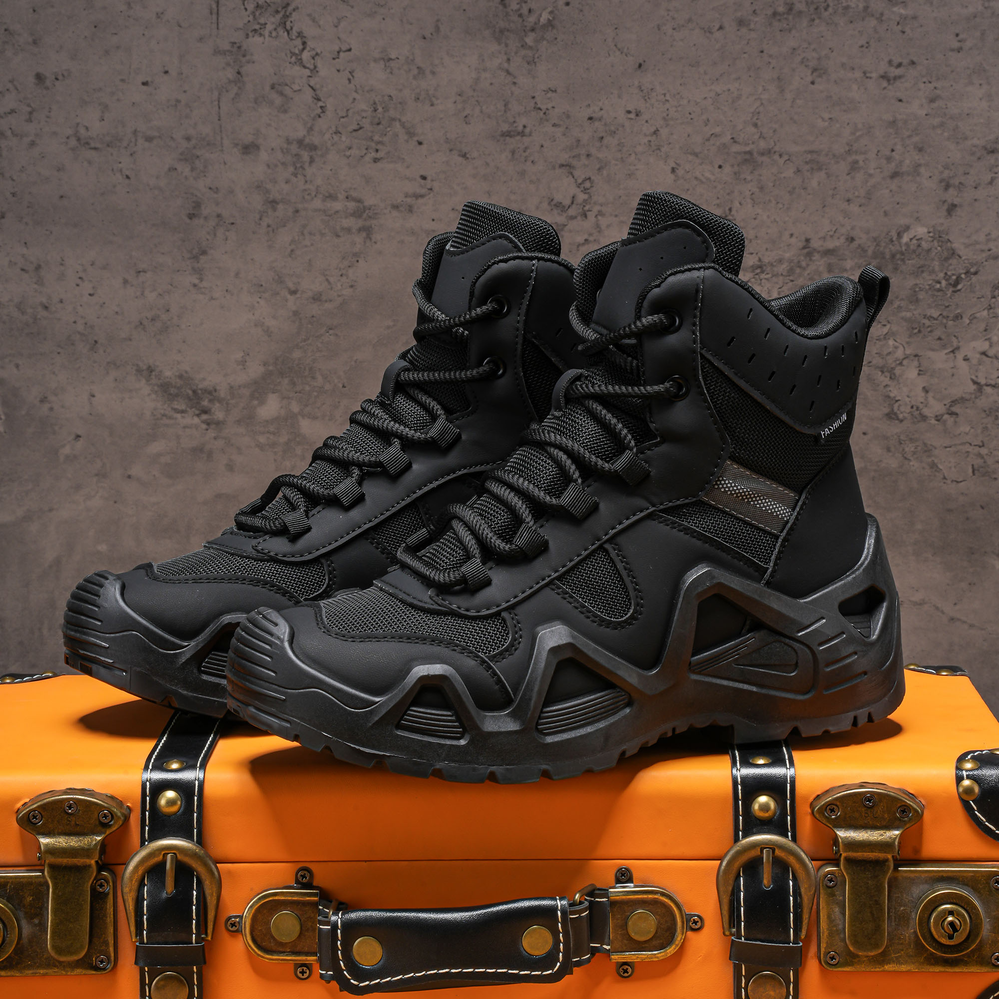 Men's high top boots, hiking b - đánh giá và giá Men'S Shoes Low Top