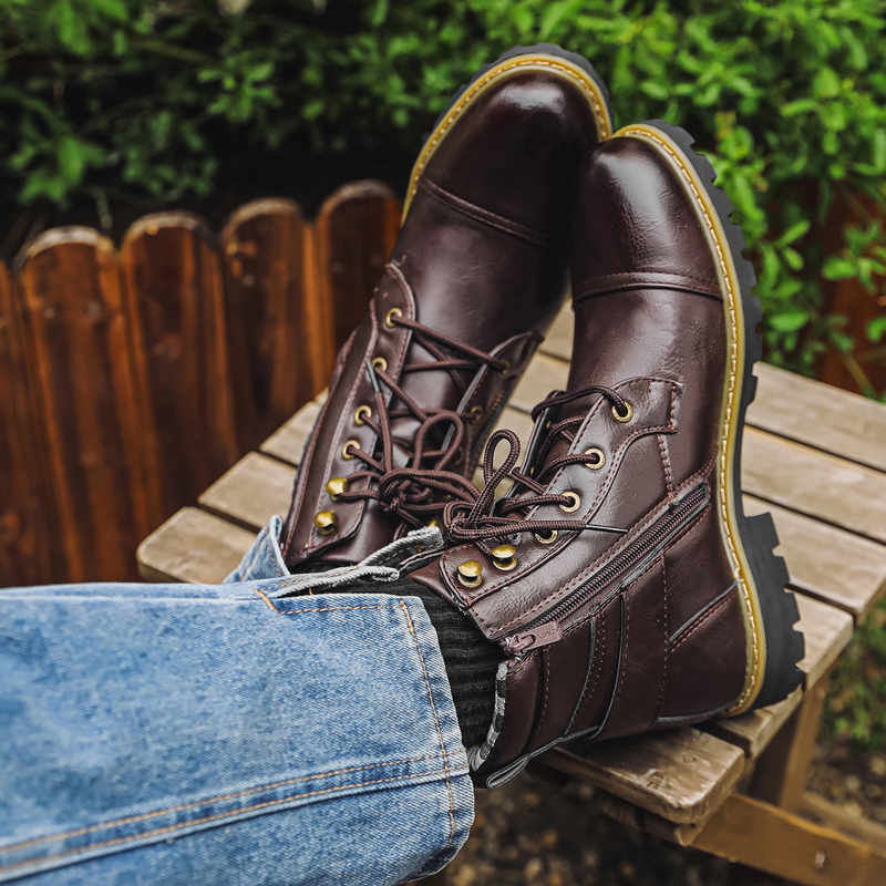 Quality Men Leather Boots Meta - đánh giá và giá Men Shoes Type