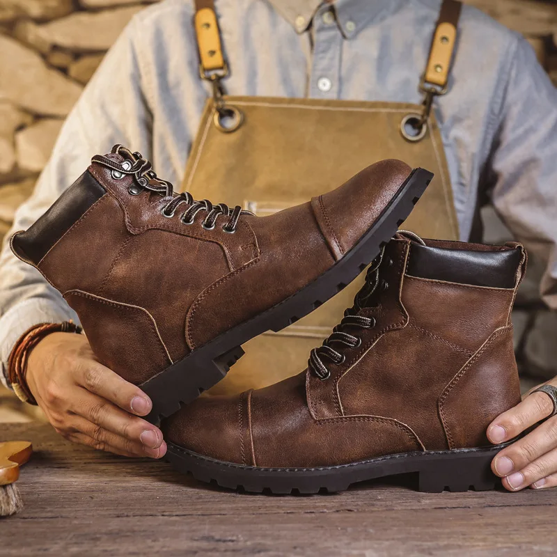 Autumn Winter Men Boots Comfor - đánh giá và giá Men'S Shoes Low Top