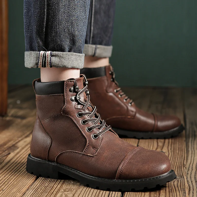 Autumn Winter Men Boots Comfor - đánh giá và giá Men'S Shoes Low Top