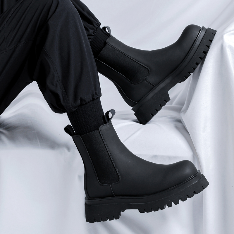 2026 Platform Black High Top B - đánh giá và giá Chelsea Boots Suede