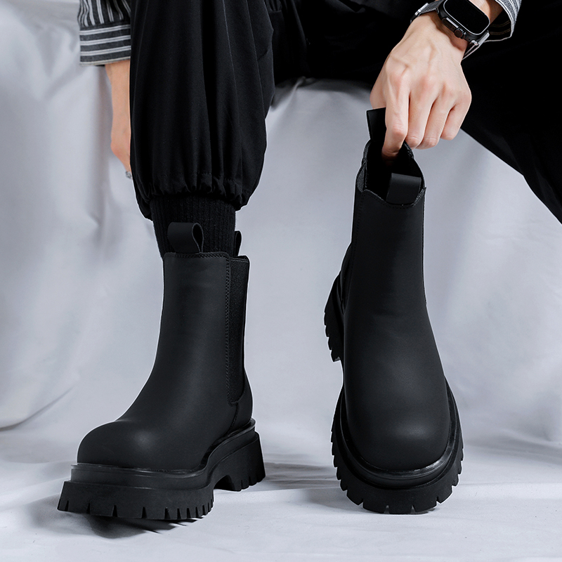 2026 Platform Black High Top B - đánh giá và giá Chelsea Boots Suede