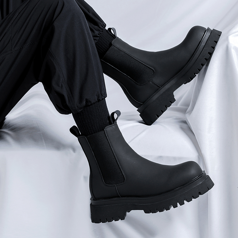 2026 Platform Black High Top B - đánh giá và giá Chelsea Boots Suede