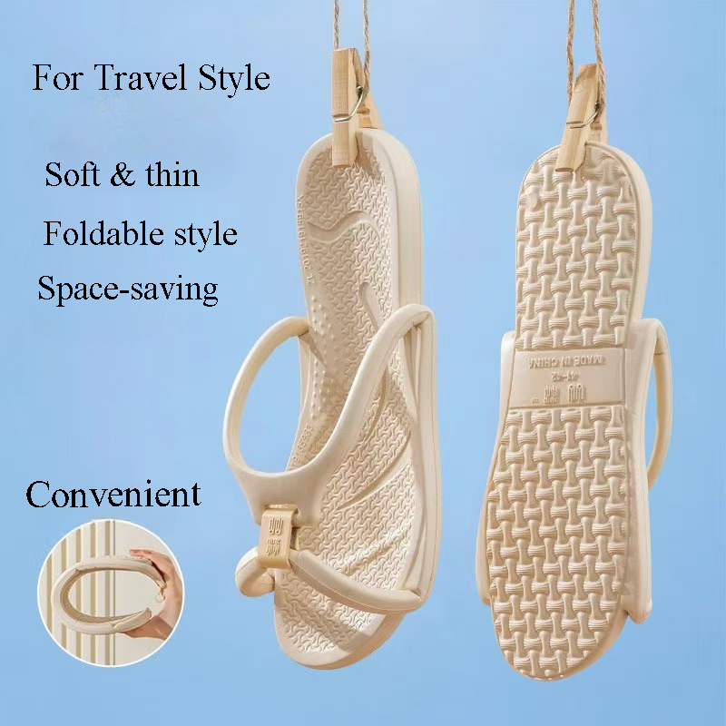 Foldable Travel Slippers Unise - đánh giá và giá Men Shoes Size